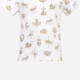T-SHIRT CAROUSEL IN COTONE TSCJCAR MULTI ATELIER CHOUX KIDS 