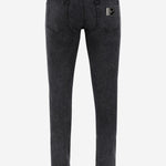 JEANS SKINNY IN COTONE STRETCH CON LOGO GY07LD G8MI6S9001 DOLCE & GABBANA 