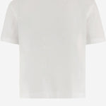 T-SHIRT IN COTONE CON LOGO POSTERIORE TSW00578AJ00029 1NV JACQUEMUS 