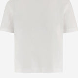T-SHIRT IN COTONE CON LOGO POSTERIORE TSW00578AJ00029 1NV JACQUEMUS 