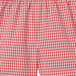 PANTALONI CORTI IN COTONE A QUADRETTI 848699 XWA7X6312 GUCCI KIDS 