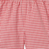 PANTALONI CORTI IN COTONE A QUADRETTI 848699 XWA7X6312 GUCCI KIDS 