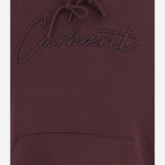 FELPA IN COTONE CON LOGO I035640 33KXX CARHARTT WIP 