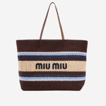 BORSA SHOPPING CON LOGO 5BG228 2DO3F04EM MIU MIU 