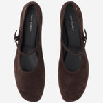BALLERINE MARY JANE IN PELLE SCAMOSCIATA 166106 200 TORY BURCH 