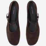 BALLERINE MARY JANE IN PELLE SCAMOSCIATA 166106 200 TORY BURCH 
