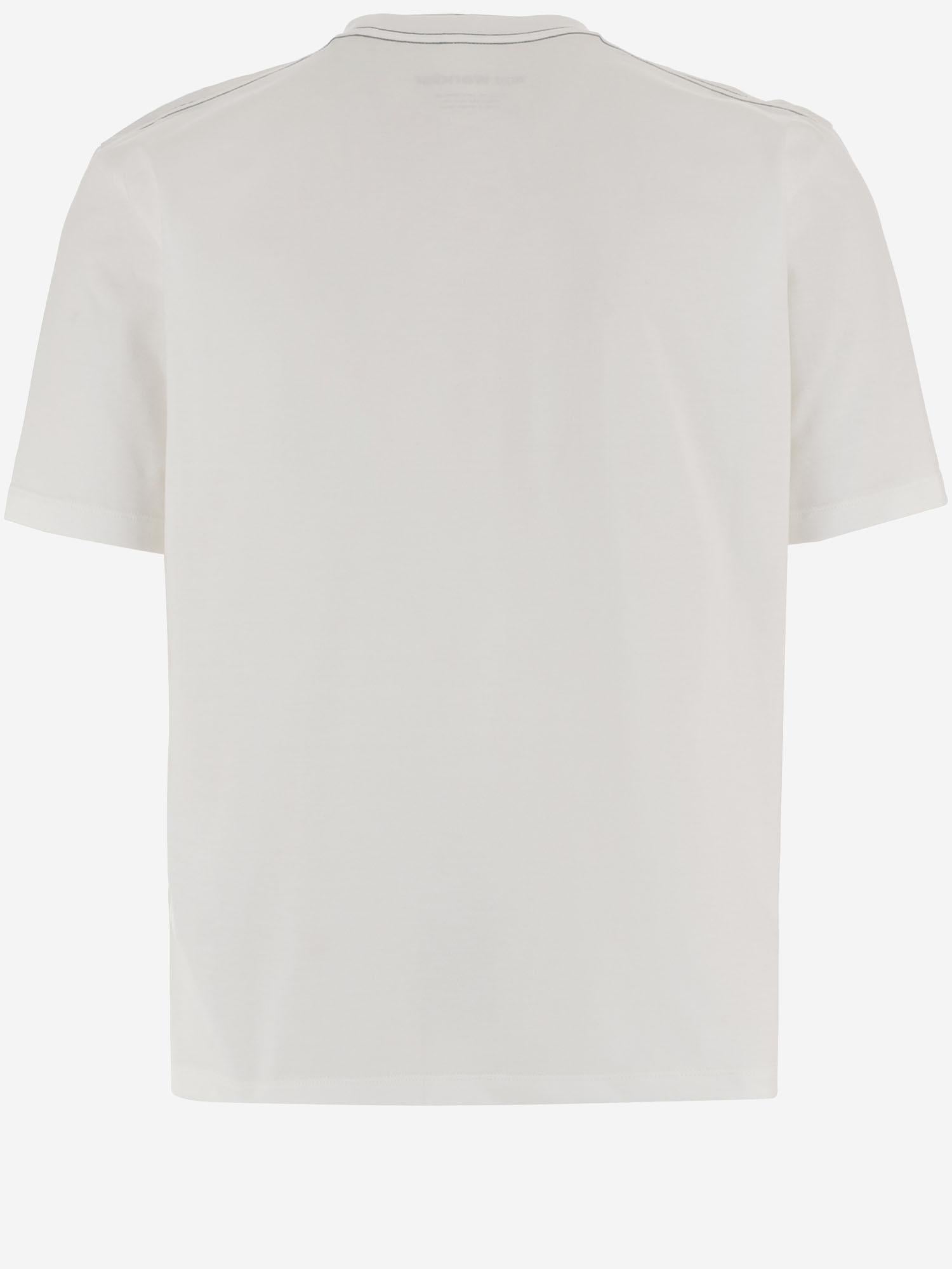 T-shirt in cotone con logo lettering 5746184074 030 AND WANDER 