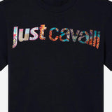 T-SHIRT IN COTONE CON LOGO 80PAHT03 CJ500899 JUST CAVALLI 