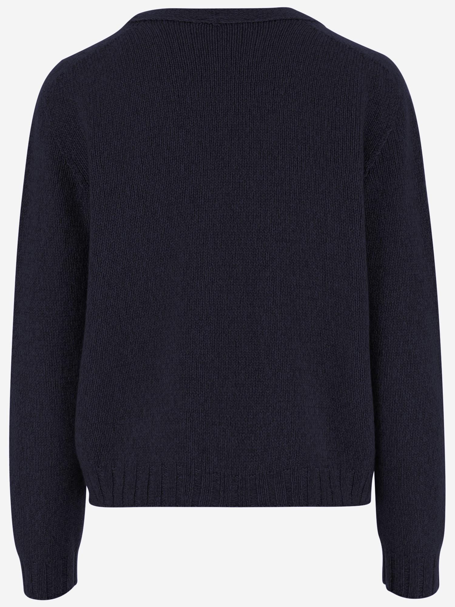 CARDIGAN IN CASHMERE D229WS NAVYNEW OLIVER LATTUGHI 