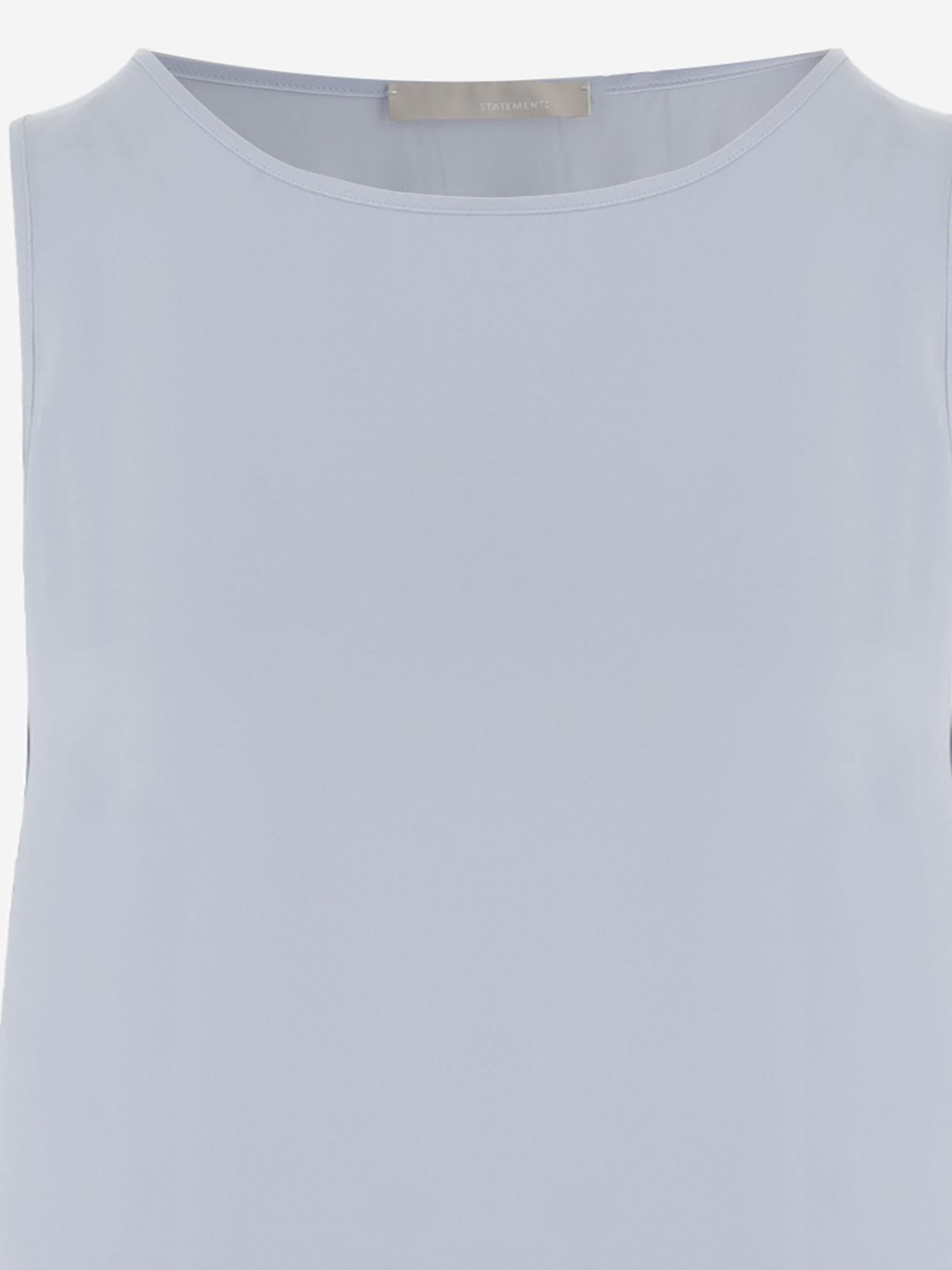 TOP IN SETA STRETCH 26284002 10 ALLUDE 