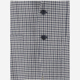 GIACCA MONOPETTO IN MISTO LINO CON MOTIVO CHECK 1SMC22K 340303EI887 TAGLIATORE 