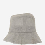 CAPPELLO BUCKET IN LINO CONTAS GREEN WHITE REINHARD PLANK 