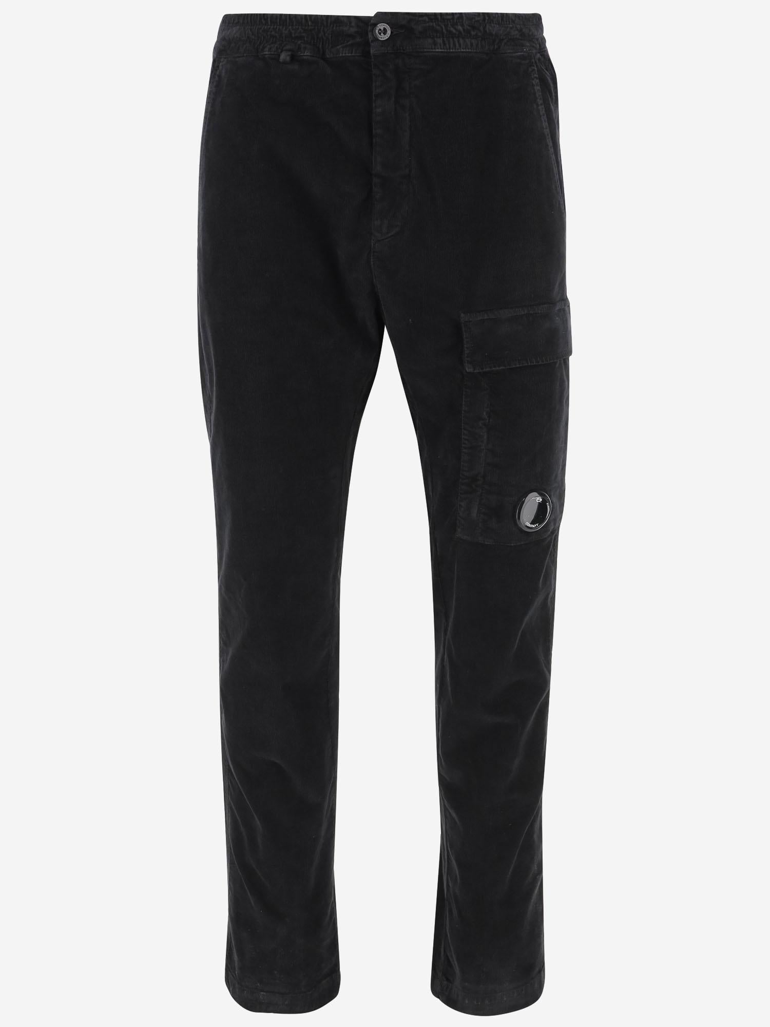 PANTALONI IN COTONE STRETCH 19CMPA169A 006410O999 CP COMPANY 