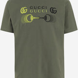 T-SHIRT IN COTONE CON LOGO 796395 XJHC93254 GUCCI 