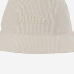 CAPPELLO BUCKET IN VELLUTO CON LOGO ACPUR2UC CLOUD AUTRY 