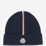 BERRETTO IN LANA CON LOGO 3B00001M1241 745 MONCLER ENFANTS 