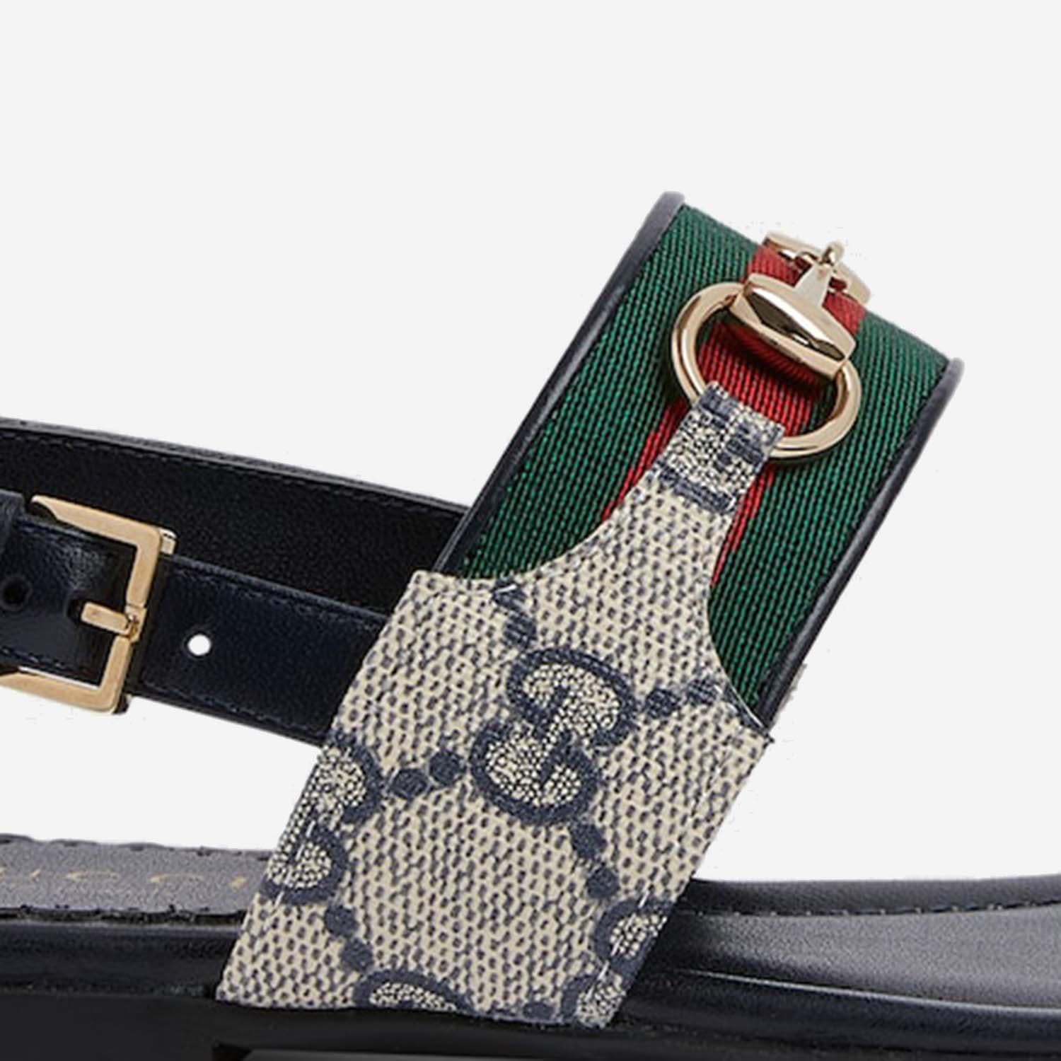 SANDALI GG CON WEB 857719 FAFM74061 GUCCI KIDS 