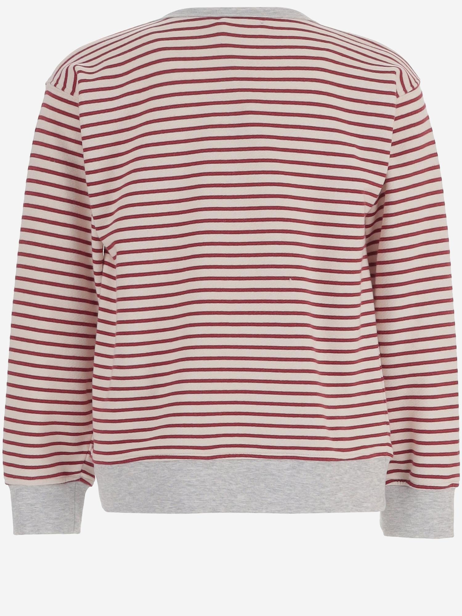 Felpa in cotone stretch a righe 23618063 327 BABE & TESS KIDS 