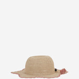 Cappello in rafia con tesa irregolare S06GACW00001 006 BONPOINT KIDS 