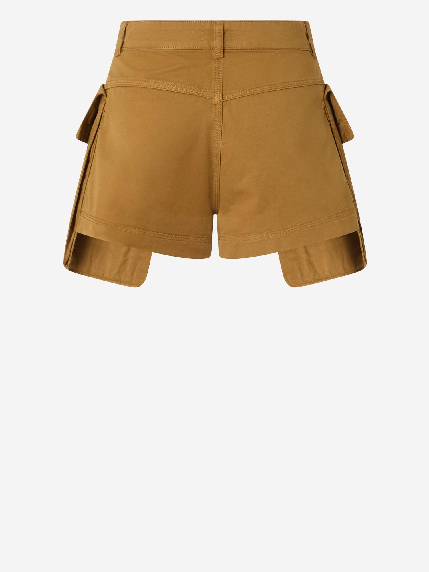 SHORTS CAMPOBASSO IN COTONE 106821 A3AWL25 PINKO 