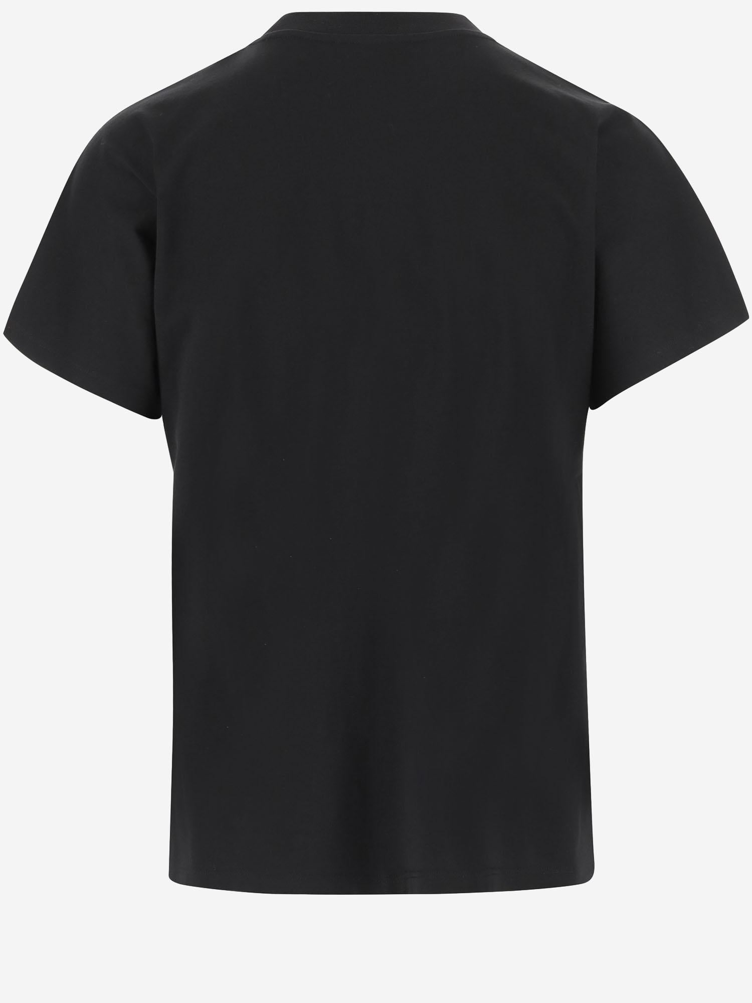 T-SHIRT IN COTONE CON LOGO TEDDY 8C00028 89AUO999 MONCLER 