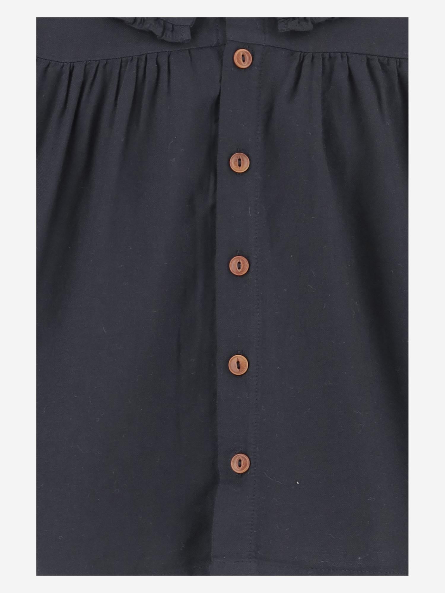 Camicia in cotone e viscosa 25W198 DARKBLUE 1+ IN THE FAMILY KIDS 