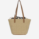 BORSA TOTE PICCOLA HUBBA IN RAFIA 5D00009 M4231F22 MONCLER 
