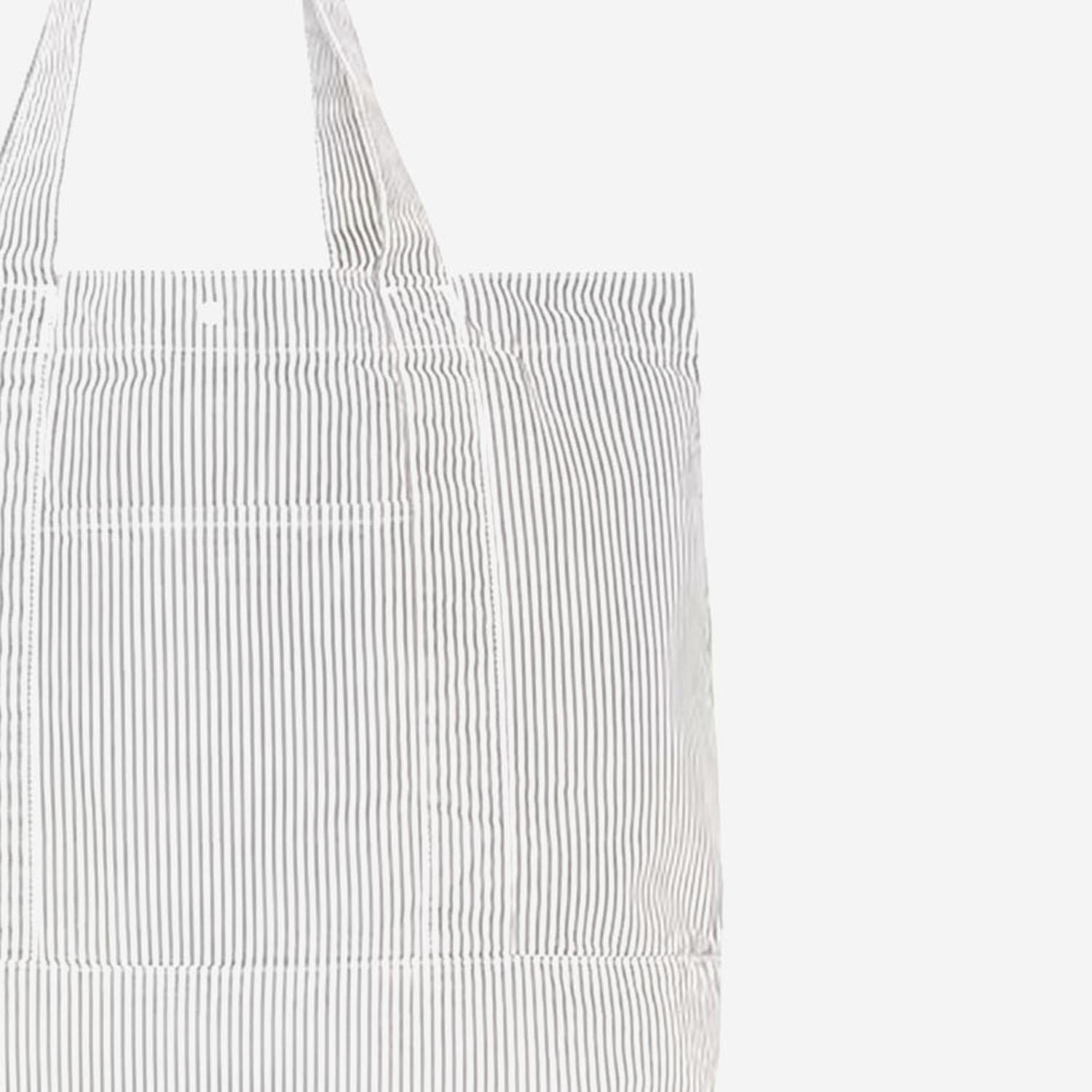 BORSA TOTE IN COTONE A RIGHE I036510 3OK35 CARHARTT WIP 