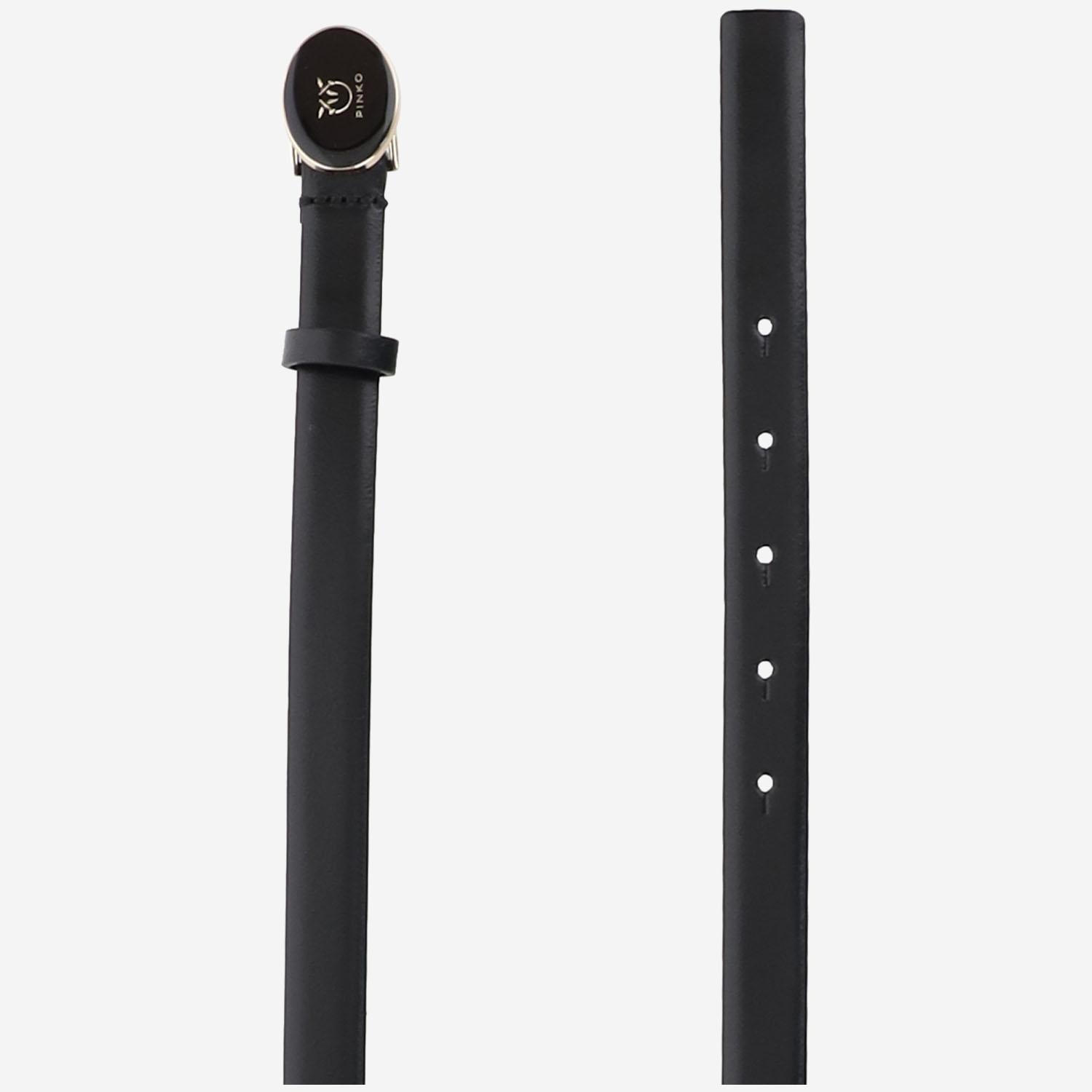 CINTURA IN PELLE CON LOGO 105466 A2QLZ99L PINKO 