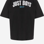 T-SHIRT IN COTONE CON STAMPA 80OAHT12 CJ518899 JUST CAVALLI 