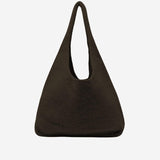 BORSA A SPALLA IN LANA E ALPACA AW25A1728Y195 SOIL LAUREN MANOOGIAN 