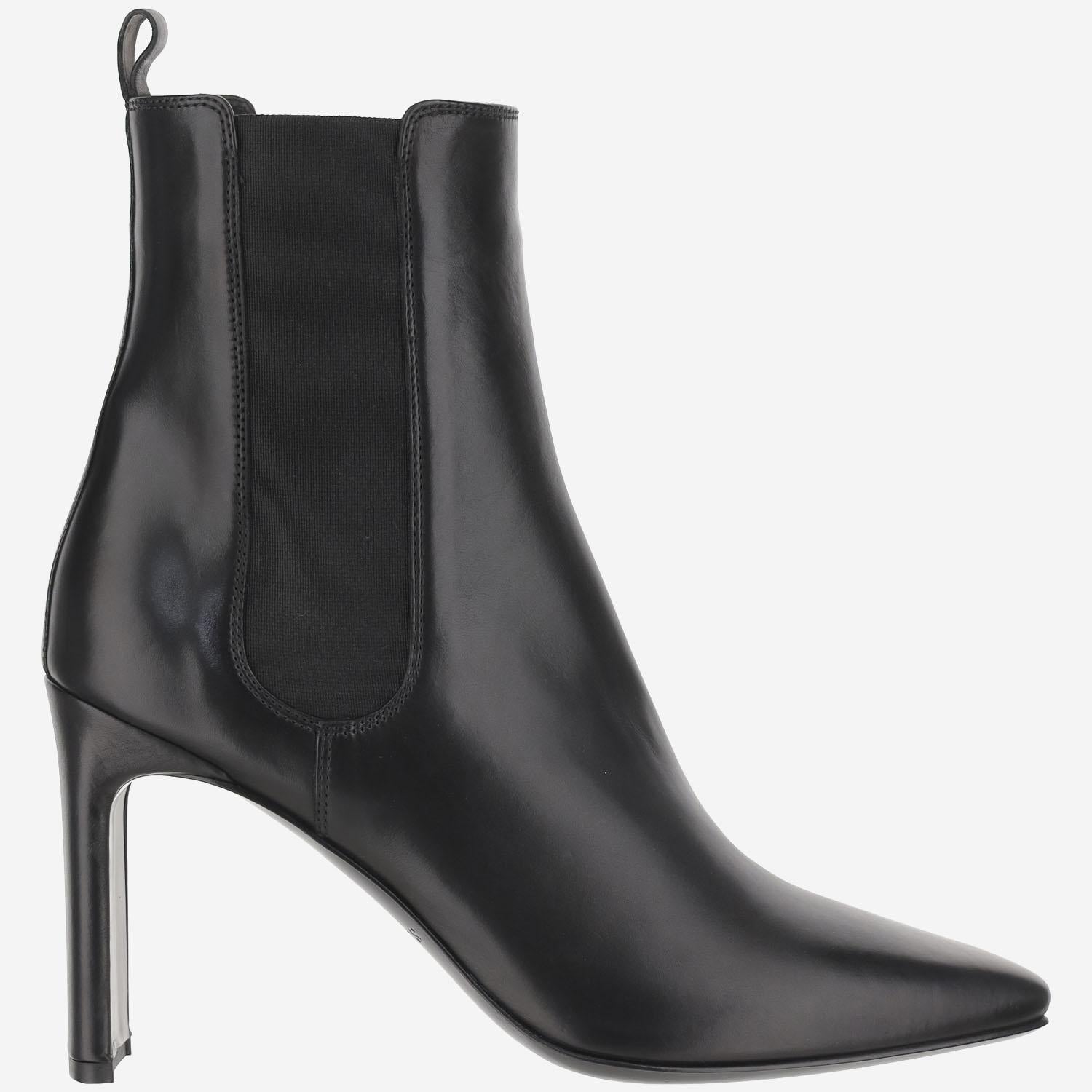 Stivali Kaliope in pelle 4849 NERO SARTORE 