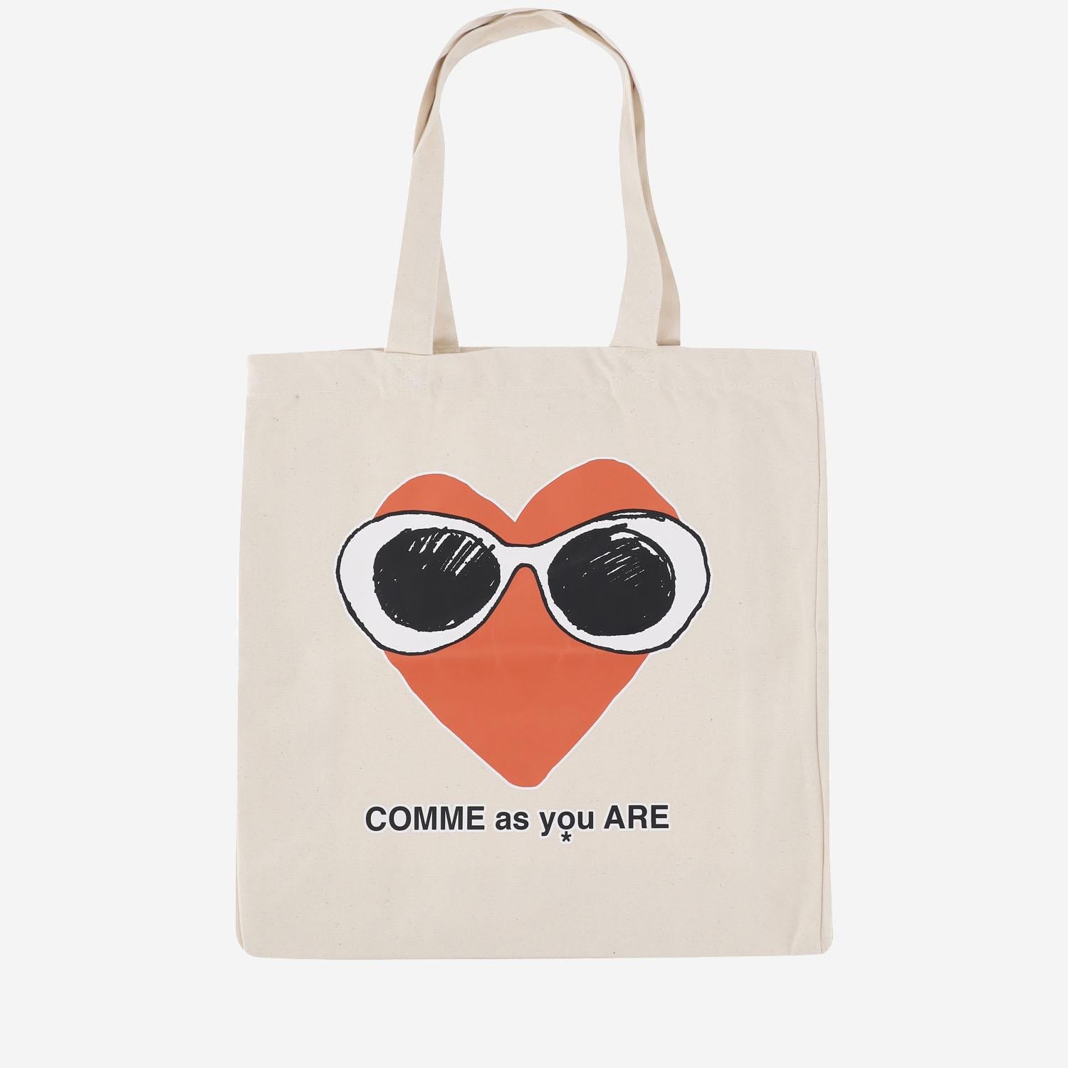 BORSA SHOPPING IN COTONE CON STAMPA BSBTCOMMECOL NATURAL BLACK SCORE 