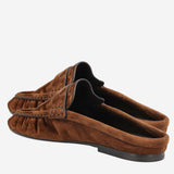 MULES LE LOAFER IN SUEDE 852392 27DTT2319 SAINT LAURENT 
