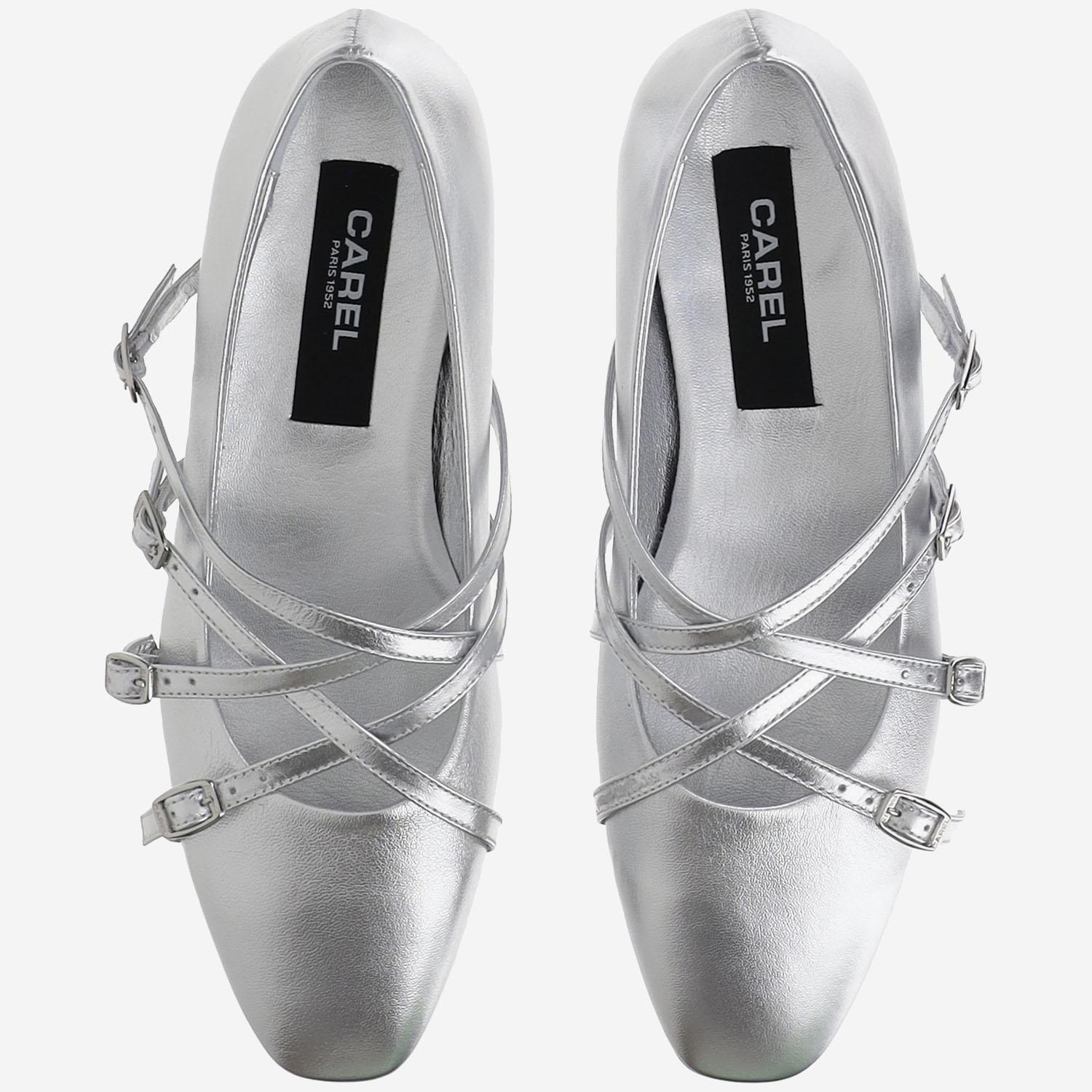 BALLERINE ELOISE ELOISE332839 SILVERLEATHER CAREL 