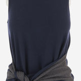 MAGLIA SMANICATA IN COTONE E CASHMERE KW1455 YN0459888 JW ANDERSON 