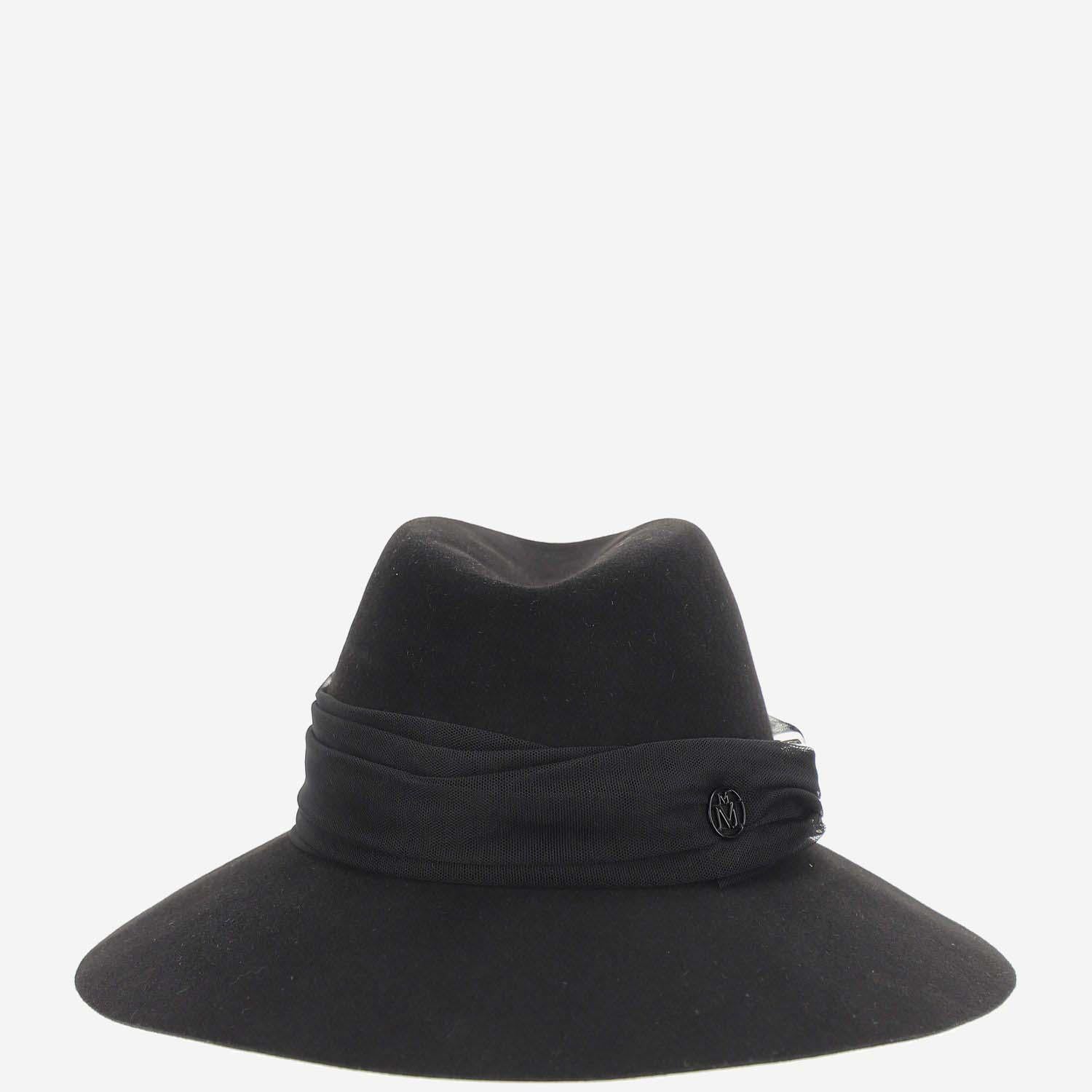 CAPPELLO FEDORA KATE 1009043 001 MAISON MICHEL 