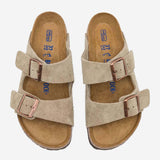 SANDALI ARIZONA IN SUEDE 951303 TAUPE BIRKENSTOCK 