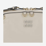 POCHETTE IN PELLE CON LOGO 5BF131 2IEOF0009 MIU MIU 