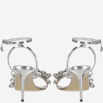 SANDALO CON TACCO E DECORAZIONE METALLICA S089585 SPESLV MACH & MACH 