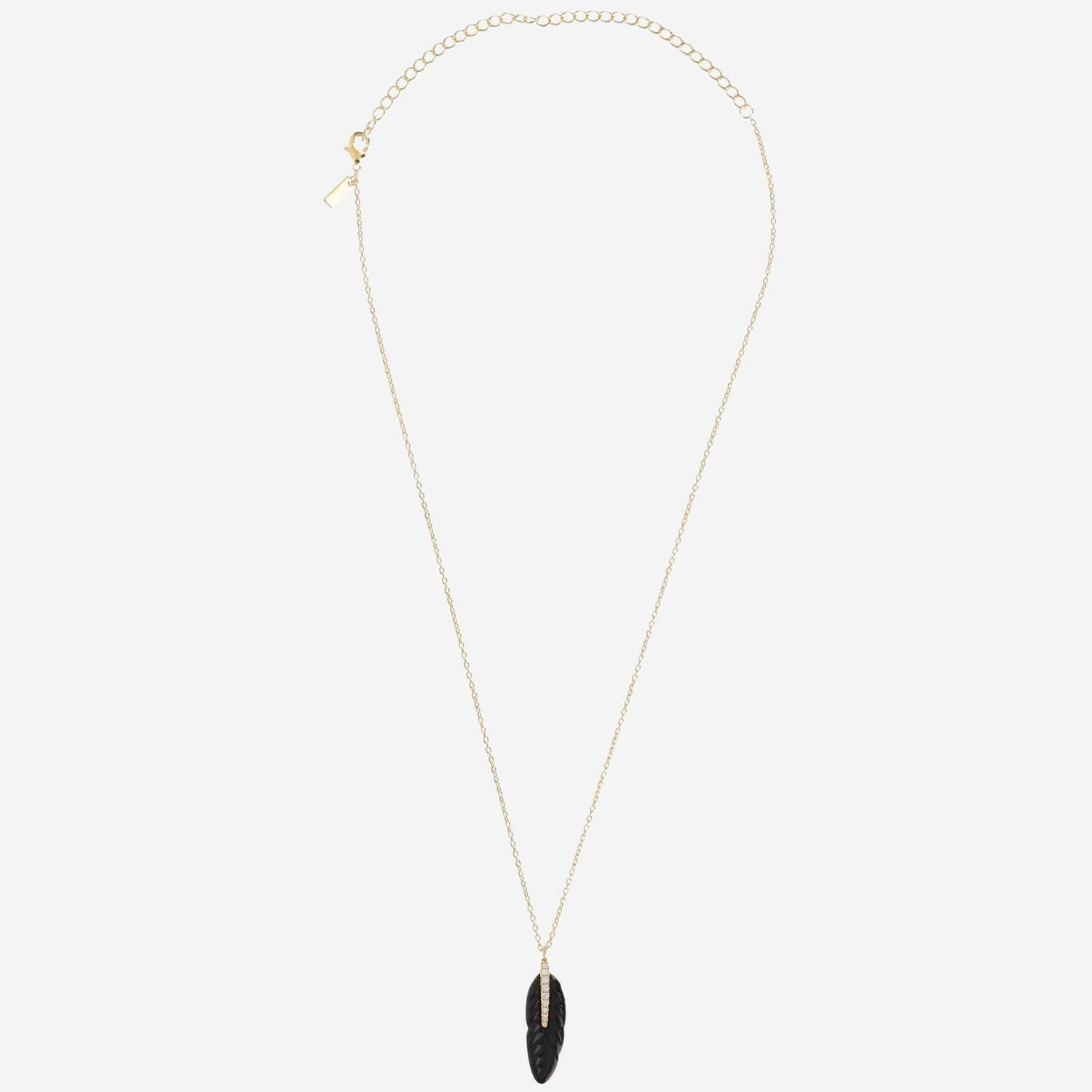 COLLANA PLUME CO382 ORO MYA BAY 