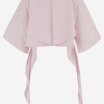 T-SHIRT rosa in misto nylon TOW00908AJ00254 430 JACQUEMUS 