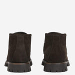 Stivaletti in pelle scamosciata con morsetto 764206 AADUN2042 GUCCI 