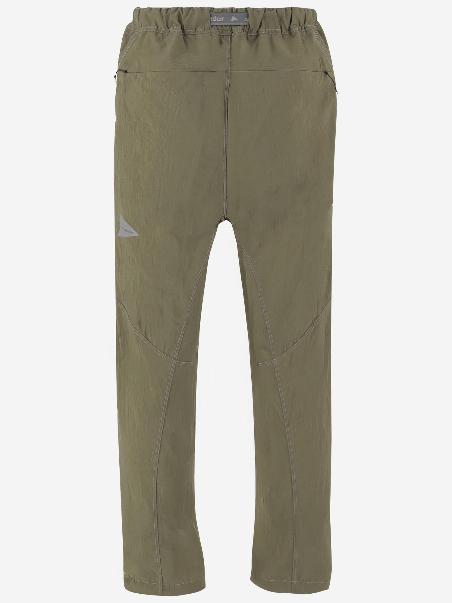 PANTALONI IN NYLON CON LOGO 5746152037 180 AND WANDER 