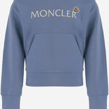 felpa in cotone con cappuccio 8G00017899PS 714 MONCLER ENFANTS 