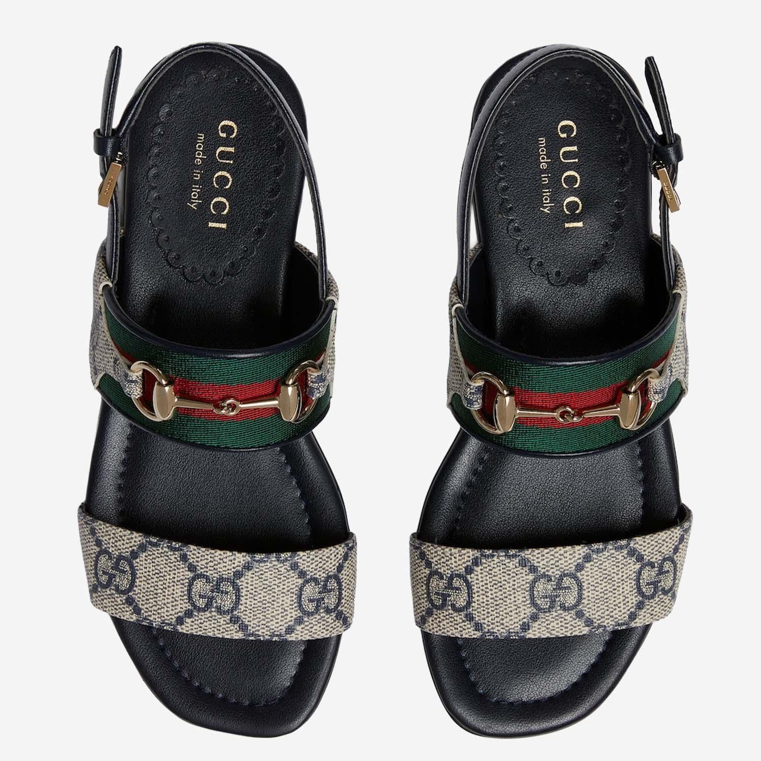 SANDALI GG CON WEB 857719 FAFM74061 GUCCI KIDS 