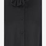 CAMICIA IN VISCOSA CON VOLANT J01DL0163 J65022001 JIL SANDER 