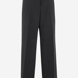 PANTALONI SARTORIALI IN GABARDINE DI LANA J02KA0347 J40002001 JIL SANDER 