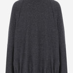 GIACCA AMPIA IN MISTO LANA CAFS21825107 134 THE FRANKIE SHOP 