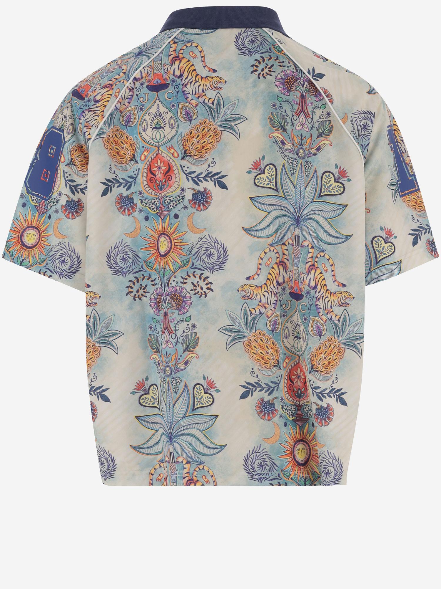 T-SHIRT IN Nylon CON STAMPA grafica 80OAHE11 CJ121R86 JUST CAVALLI 